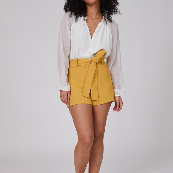 Wilfred New Tie-Front Short Electron Fuchsia NWT - Picture 5 of 8